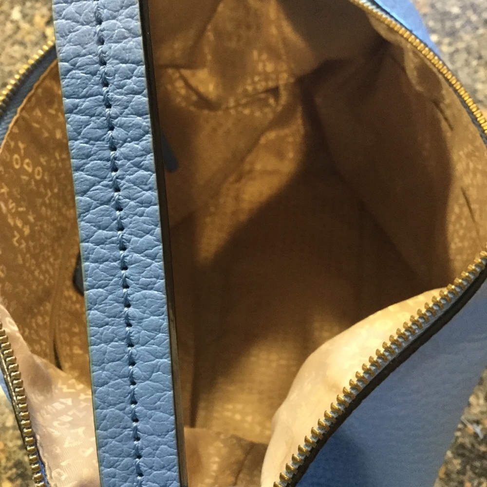Kate Spade-  Bay Street Lexie Blue Pebble Handbag - Picture 6 of 8